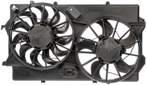 Dual fan assy focus 2.0/2.3l w/ac platinum# 2110335