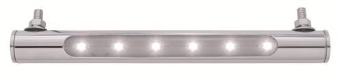 United pacific license plate light led tube polished stainless white light ea