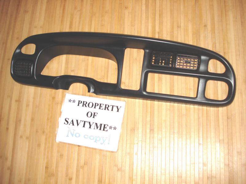 1998 98 1999 99 2000 00 2001 01 dodge ram dually ext cab radio dash bezel a1