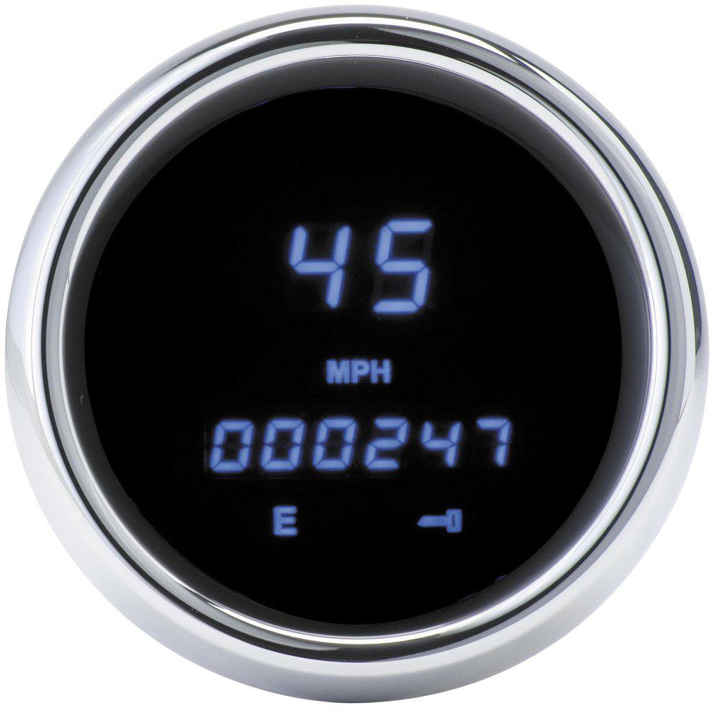 Dakota digital mcl-3000 series speedometer chrome blue for h-d flh flt 2004-2014