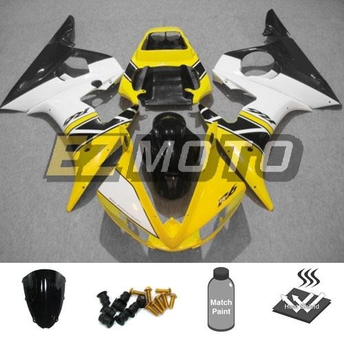 Injection fairing kit pack with windscreen & bolts for yamaha yzf 600 r6 2003 aa