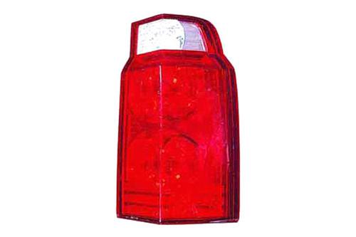 Replace ch2819108c - jeep commander rear passenger side tail light lens housing