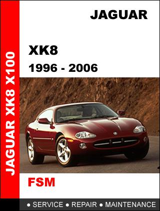 Jaguar xk8 1996 - 2006 factory service repair workshop shop manual