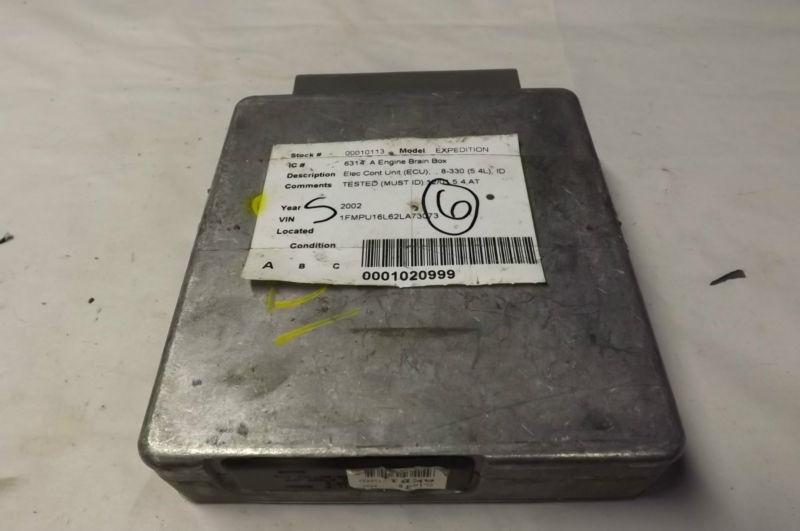 2002 ford expedition 5,4l at ecu ecm engine computer 2l1a-12a650-fb oem b