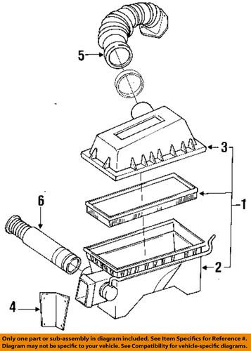 Jeep oem 4854153ac air inlet-lower case