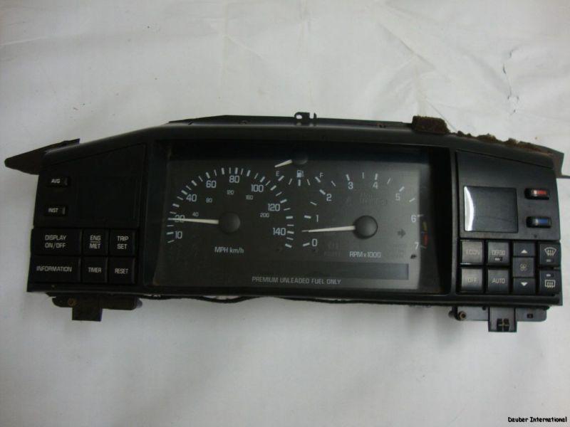 94 cadillac seville speedometer digital cluster oem (broken clips)