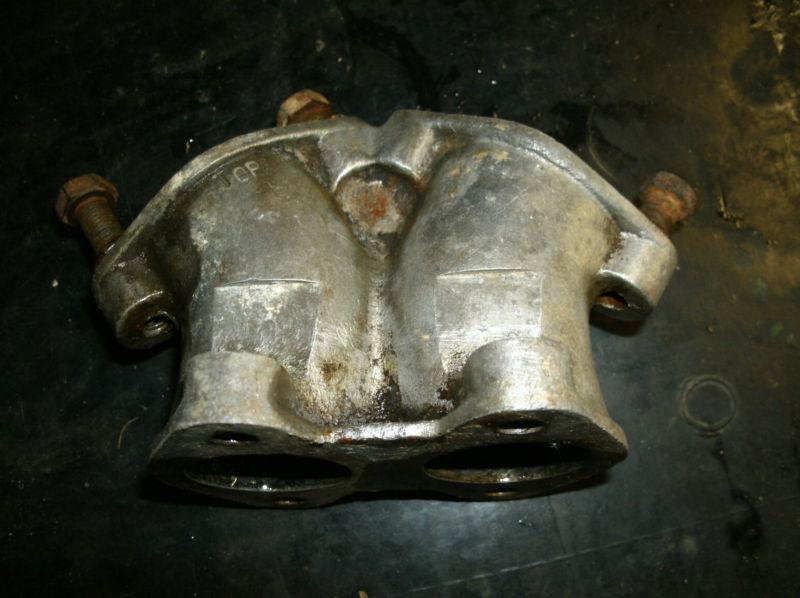 Spliter manifold, 500, 600 twin, dual carb converter, triumph