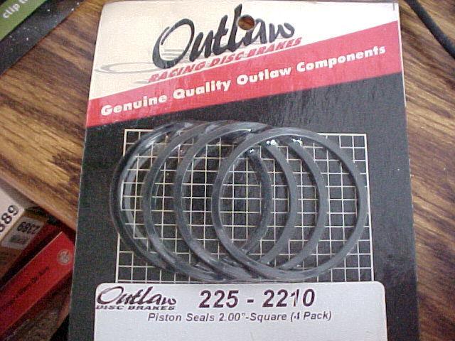 Outlaw racing 225-2210 piston seal  pack of four 2.00"