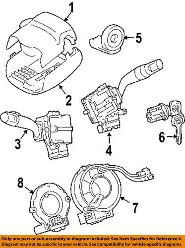 Toyota oem 8414008060 switch, multi-function/combination/combination switch