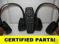 Wireless headphones & dvd remote for 2013 cadillac escalade includes ext & esv