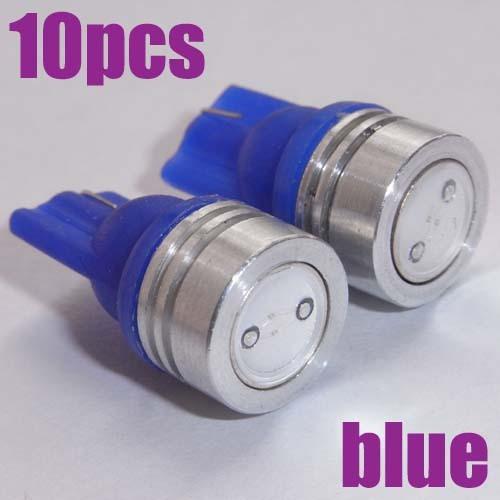 10 blue led car light bulb lamp t10 194 158 184 259 12v