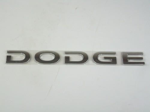 Dodge oem 57010789aa lift gate-emblem badge nameplate