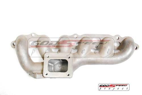 86-92 supra jza70 7m 7mgte t4 cast turbo exhaust manifold /garrett precision