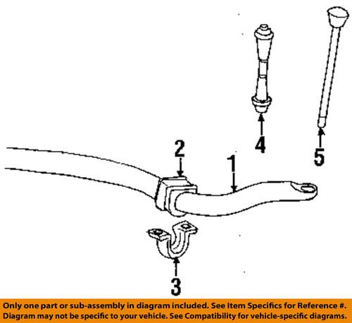 Ford oem 1l5z5484aa stabilizer bar-stabilizer bar bushing