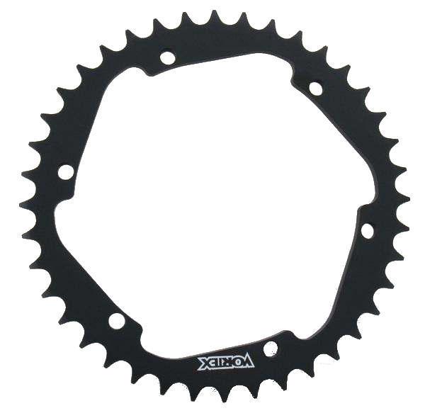 Vortex steel rear sprocket 41t 520 black fits yamaha yfm350 warrior 1989-2003