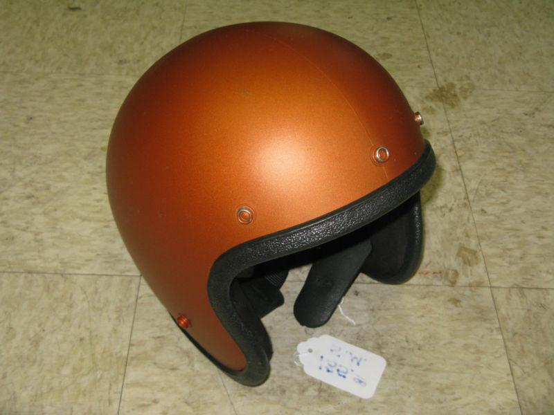 Vintage buco 3/4 helmet w/biltwell liner bronze (used,m-l)