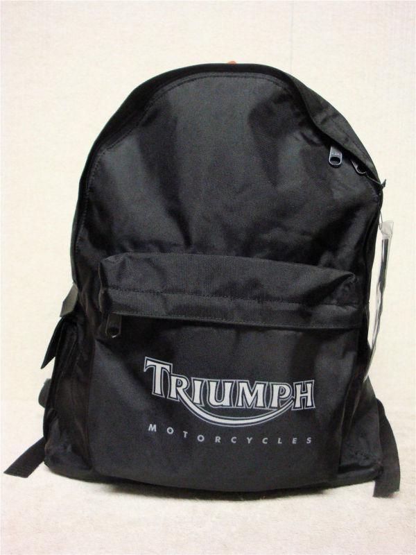 Triumph motorcycles nylon backpack