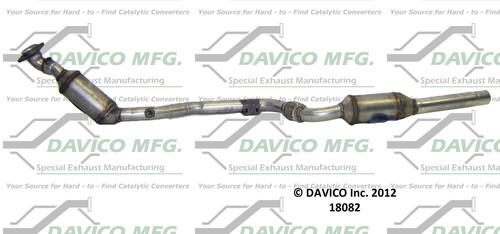 Davico 18082 exhaust system parts-exact-fit catalytic converter