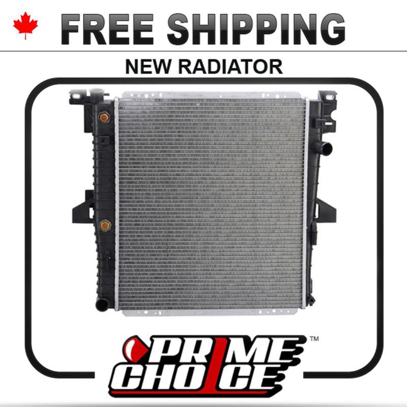 New direct fit complete aluminum radiator - 100% leak tested rad for 5.0l