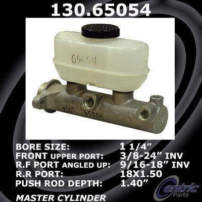 Centric 131.65054 brake master cylinder-master cylinder