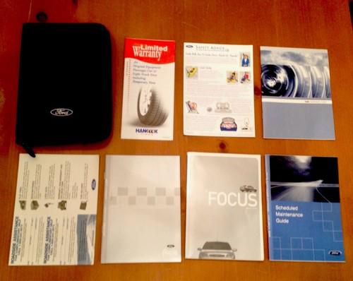 2005 ford focus owners manual book set 05 oem free us shipping
