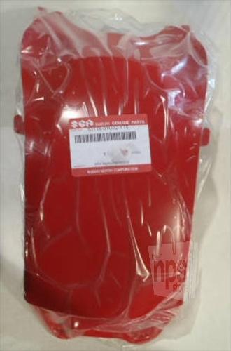 Suzuki 53119-31g02-yt9 red plastic center piece front fender for atv lt-750/a500