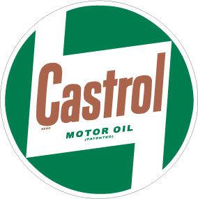 Castrol vintage dekal as used on volvo, mustang + many race cars during the 60's