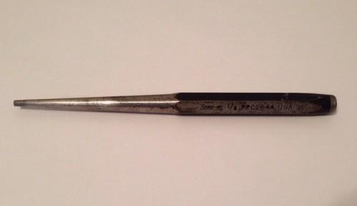 Snap on punch starter, 1/8" point, 5 3/4" long, ppc204a