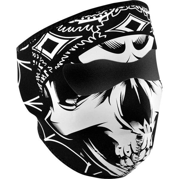 Find Zan Headgear Lethal Threat Designs Gangster Skull Neoprene Full ...