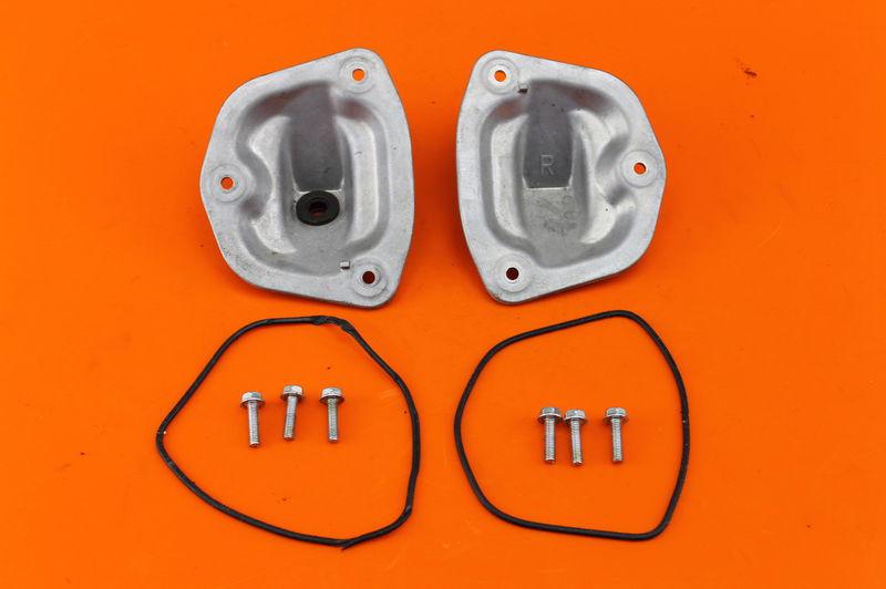 06 - 11 kawasaki zx14 zx14r frame inserts airbox duct covers caps plugs - oem