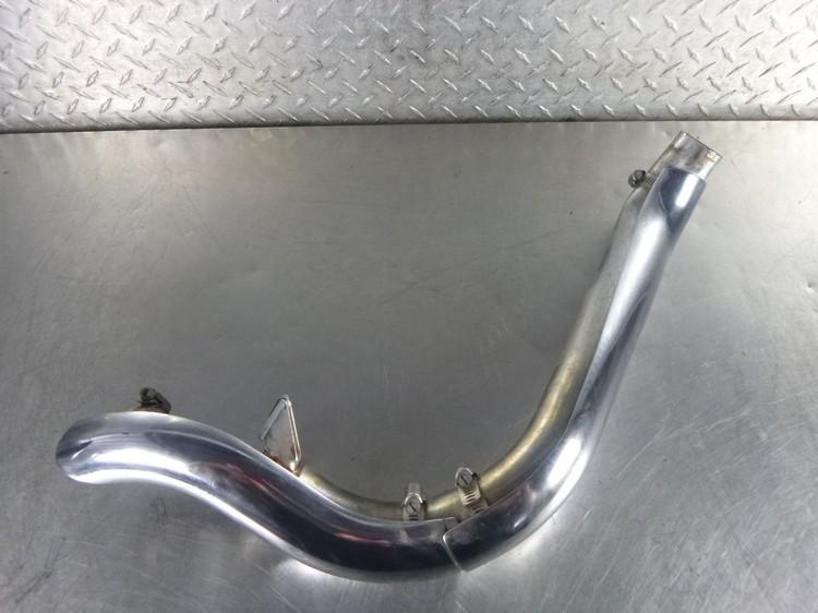 93 harley flhs touring electra glide sport exhaust mid pipe with heat shield dam