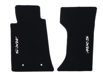 2006-2014 miata mx-5 genuine mazda carpeted floor mats new (0000-8b-d19a)