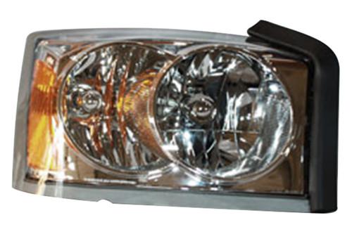 Tyc 20-6587-00-1 - 2005 dodge dakota right replacement headlight assembly