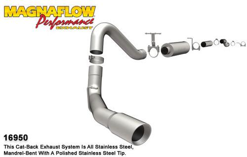 Magnaflow 16950 ford diesel 6.0l diesel, 4in. magnaflow diesel exhaust