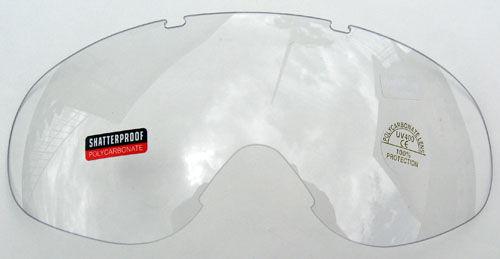 Dirty bird jr birdz extra replacement lens motocross bmx atv clear