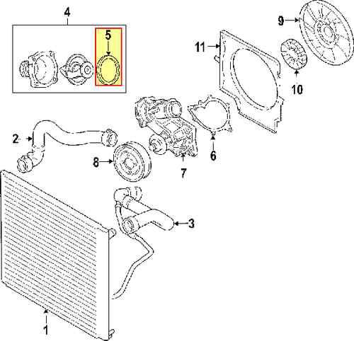 Land rover 4362513 genuine oem factory original thermostat gasket