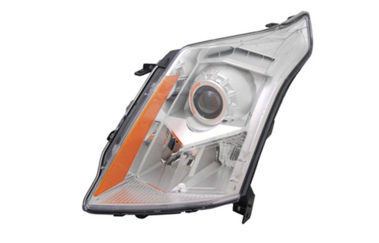 Cadillac srx - lh headlight 10-13