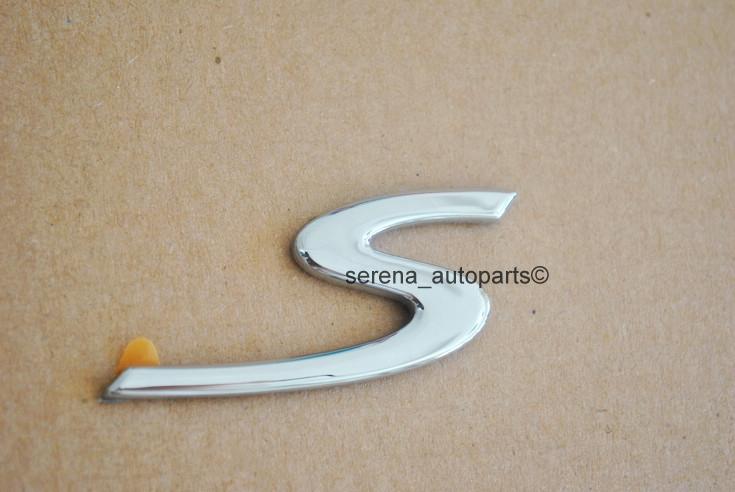 Free shipping for s label  emblem badge logo for porche cayenne s