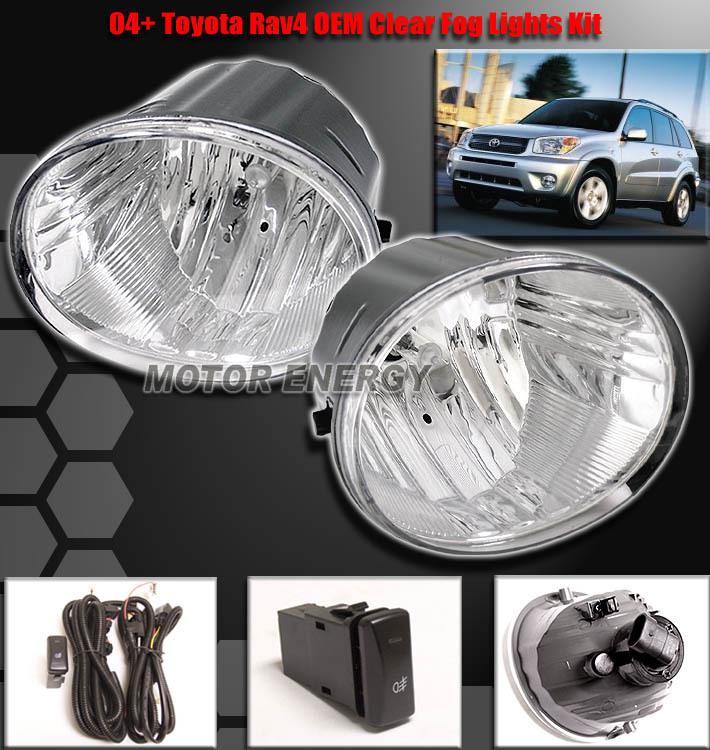 2004-2009 toyota rav4 avalon 4runner lexus es330 bumper driving fog lights lamps