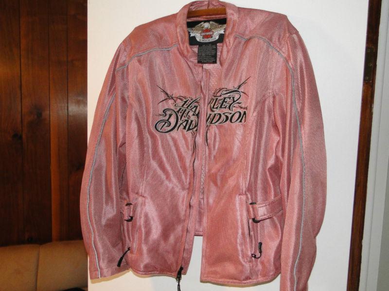 Harley-davidson womens jacket with armor in elbows and shoulders