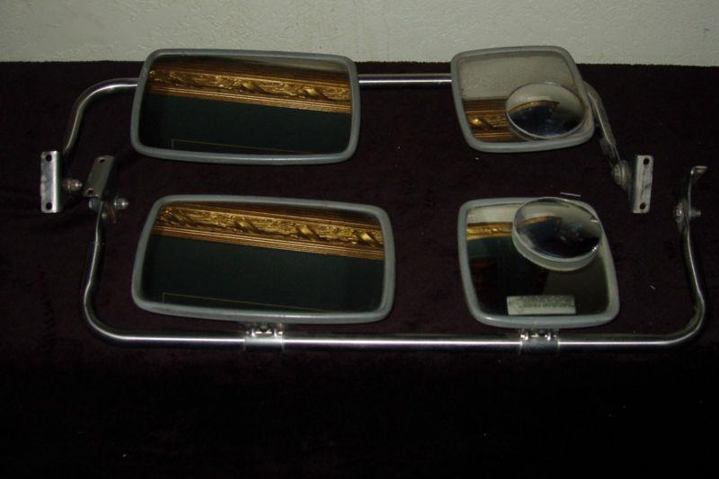 Velvac mirrors trucks towing/ motorhomes vans  aluminum back