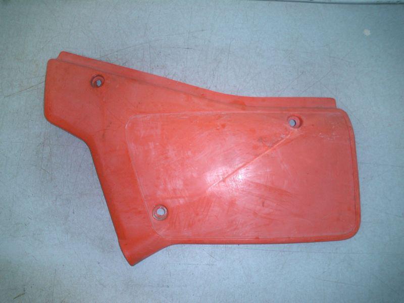 1983 honda xr500r left side cover number plate