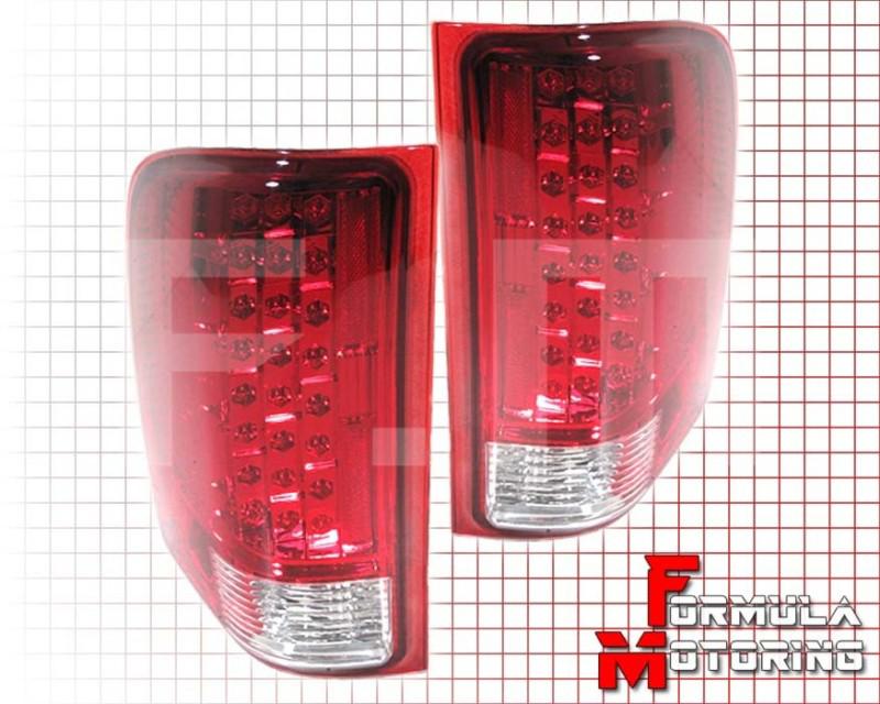 07-13 silverado 1500 2500 3500 pickup truck red/clear led tail brake lights lamp