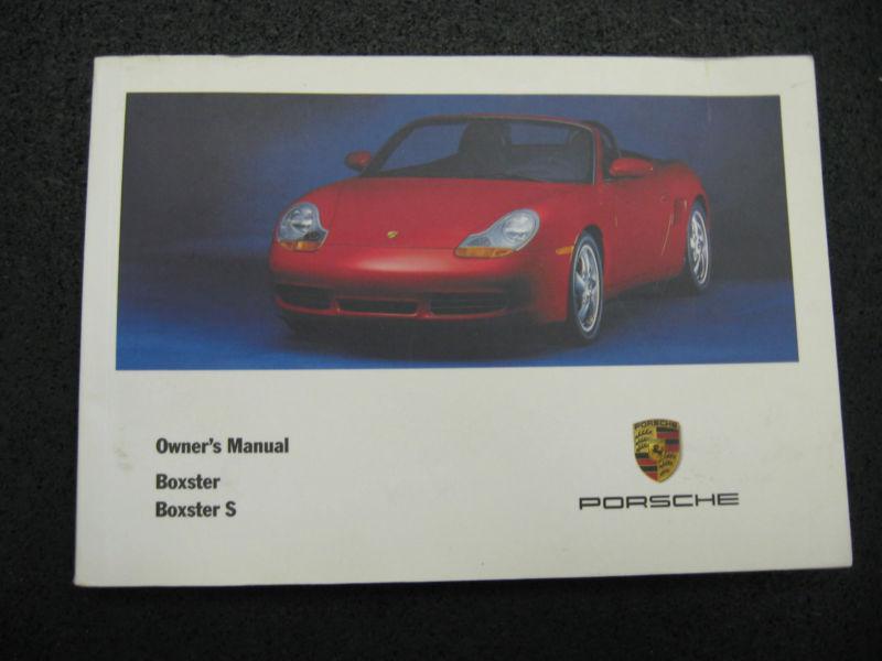 **oem porsche boxster owner's manual**wkd98602100