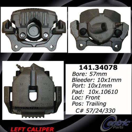 Centric 141.34078 front brake caliper-premium semi-loaded caliper-preferred