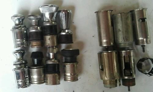 Lot of 60s-70s gm pontiac cigarette lighters gto lemans bonneville original oem