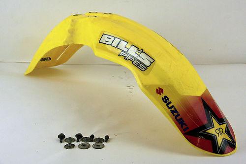 Front fender 2003 suzuki rm125 rm 125 plastics rm250 01-08 aftermarket acerbis