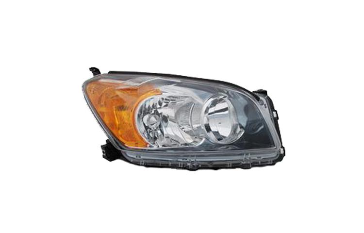 Passenger replacement headlight 09-10 toyota rav4 japan built w/ sports type