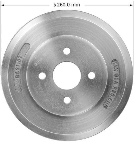 Bendix pdr0837 rear brake drum-brake drum