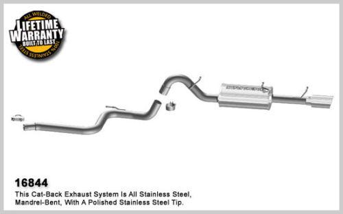 Magnaflow 16844 toyota yaris stainless cat-back system performance exhaust